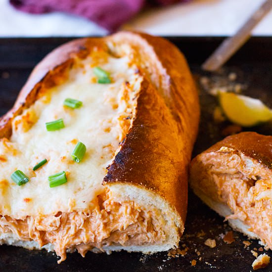 Buffalo Chicken French Bread