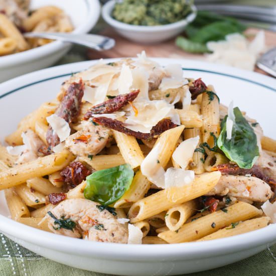 Chicken Pasta with Sun-Dried Tomato