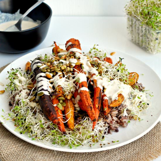 Roasted Spiced Carrots