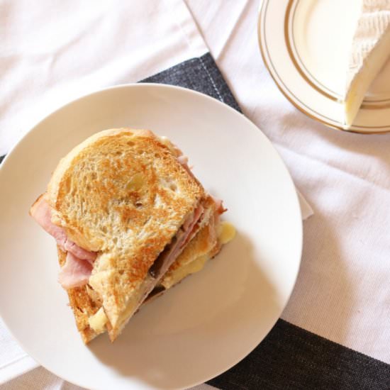 Grown-Up Grilled Ham & Cheese
