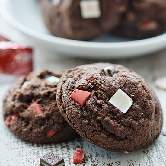 Mint Chocolate Cookies