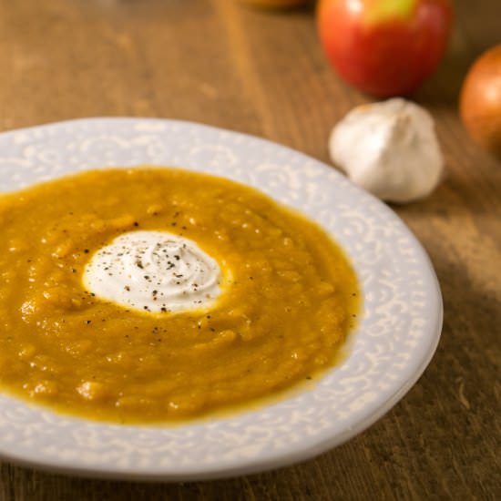 Butternut Squash Apple Soup