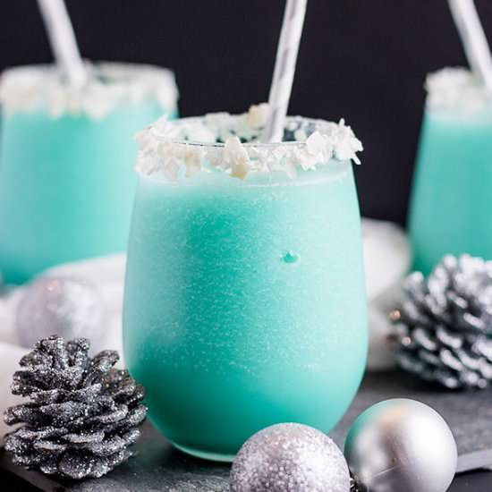 Blue Coconut Cocktail