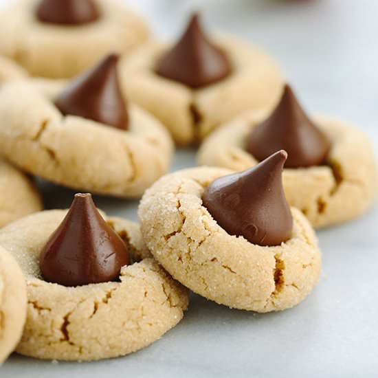 Classic Peanut Butter Kiss Cookies