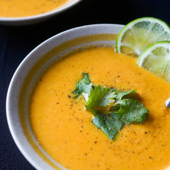 Curried Cauliflower Soup