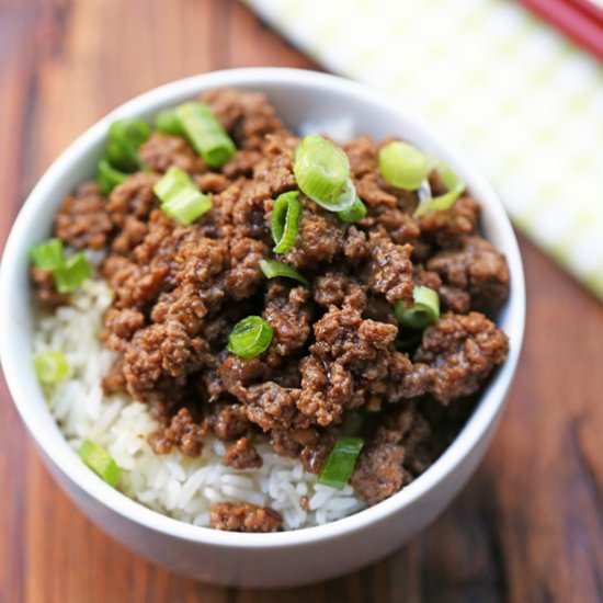 Korean Ground Beef
