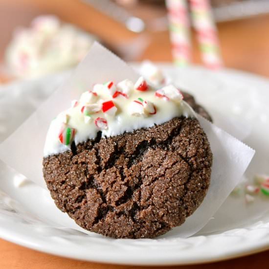 Chewy Whole Wheat Chocolate Cookies
