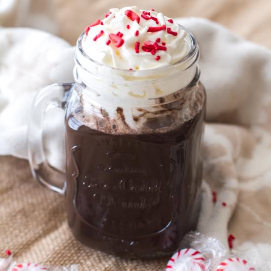 Peppermint Hot Chocolate