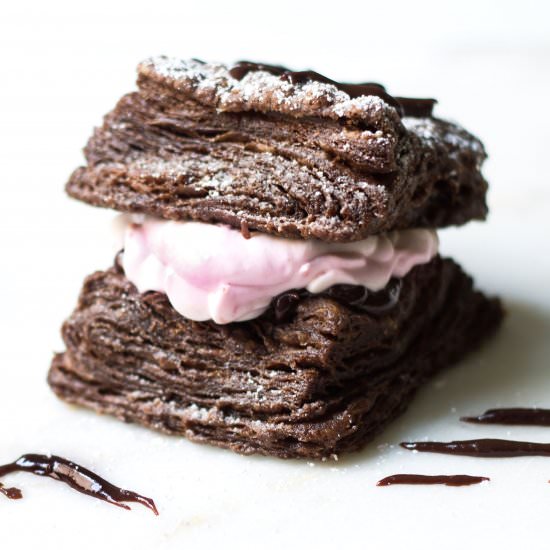 Chocolate Puff Pastry