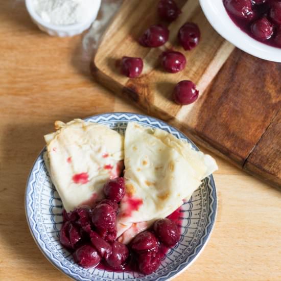 Sour cherry sauce