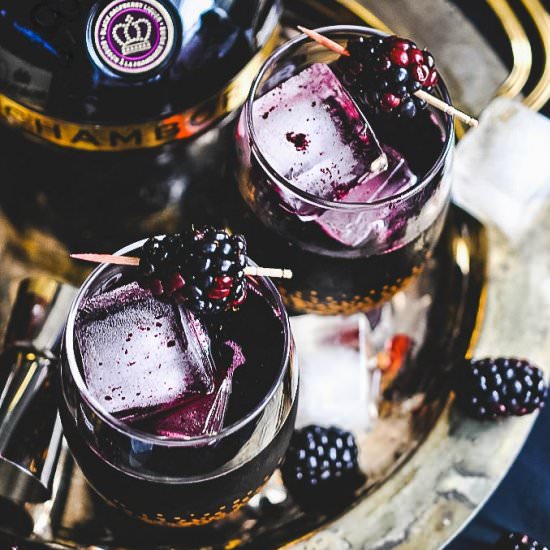 Blackberry Coulis Cocktail