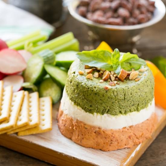 Almond Pesto Dip