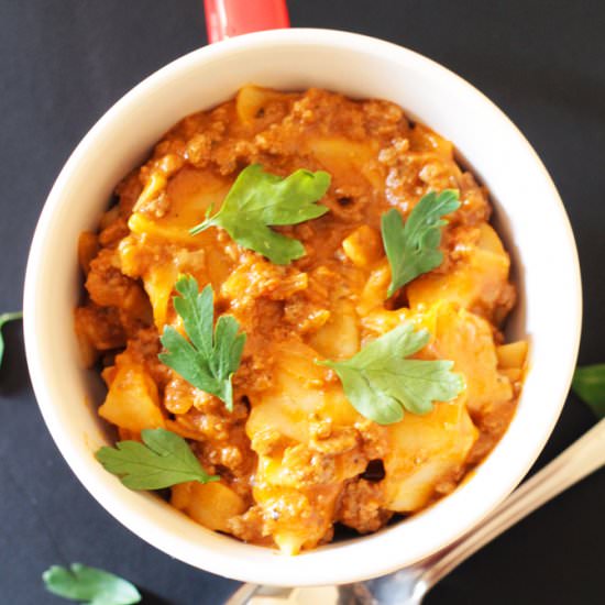 Easy Cheesy One Pot Lasgna