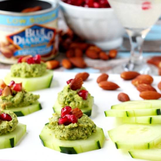 Hummus Cucumber Bites