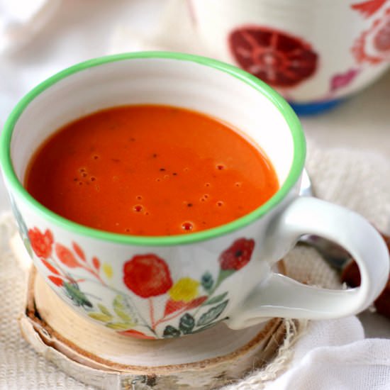 Creamy Dairy Free Tomato Soup