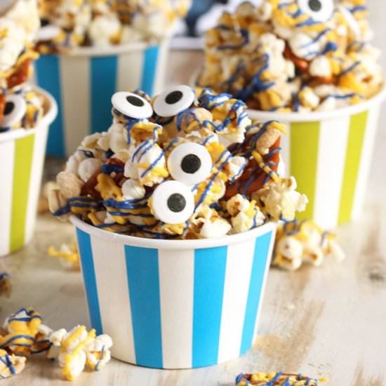 Minions Popcorn Snack Mix