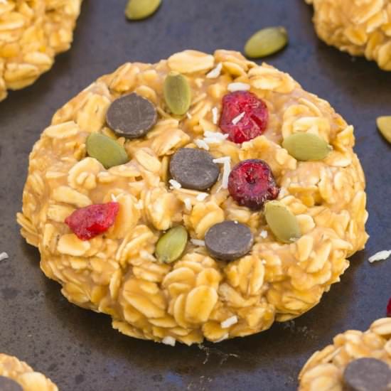 No Bake Superfood Breakfast Cookies