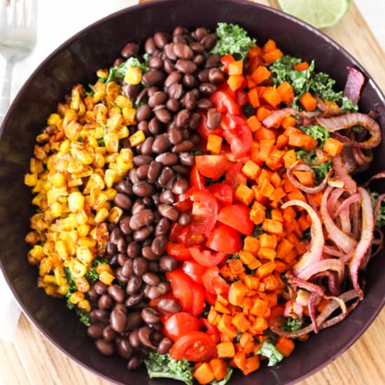Cilantro Lime Kale Salad