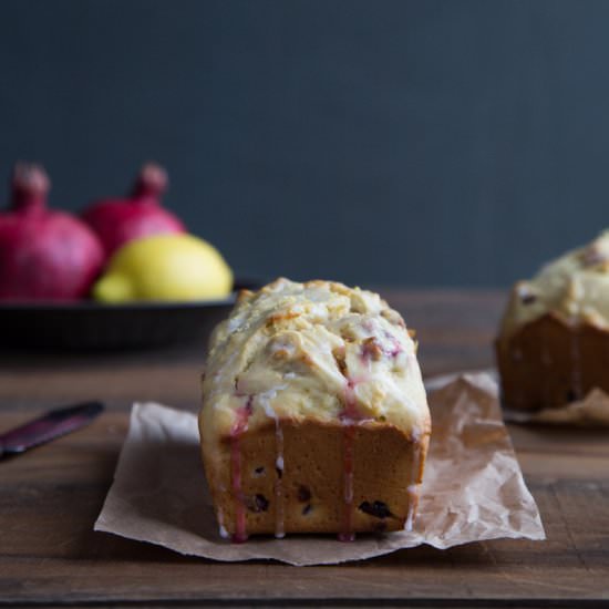 Pomegranate Lemon Cake