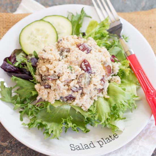 Waldorf Quinoa Chicken Salad