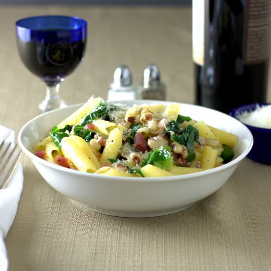 Lucky New Year Penne Pasta