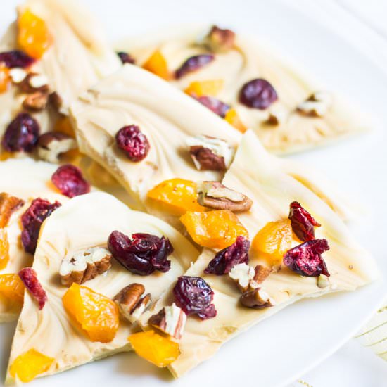 Peanut Butter White Chocolate Bark