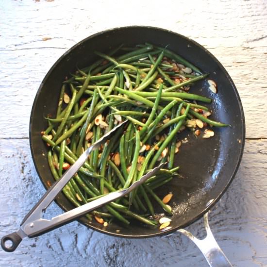 Green Bean Almondine