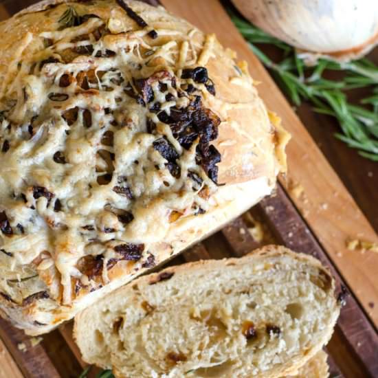 Rosemary and Onion Crusty Bread