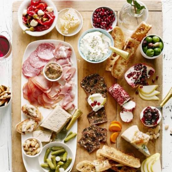 Winter Bruschetta Bar