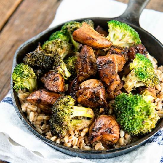 Balsamic Chicken And Broccoli