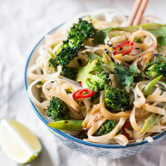 Green detox stir-fry