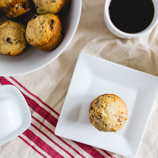 Spiced Boozy Muffins