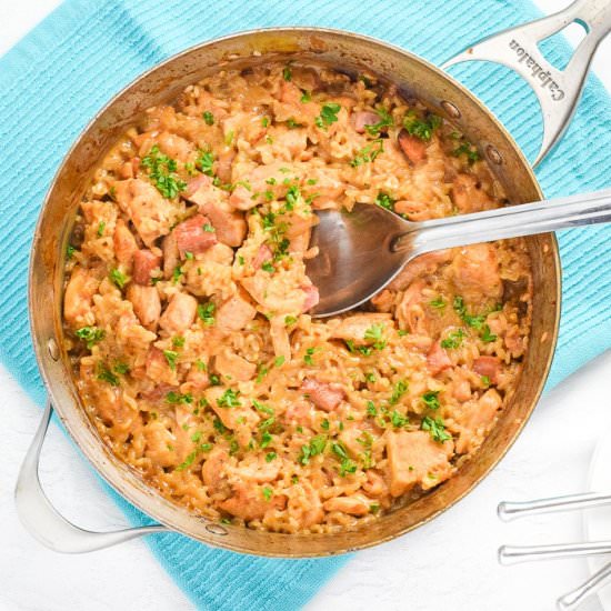 Chicken Cordon Bleu Casserole