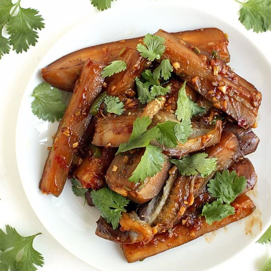 Spicy Sichuan Eggplant