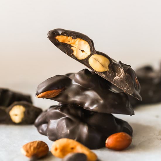 Nut Clusters- No Bake Dessert