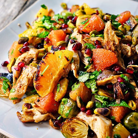 Citrus Sprout Chicken Salad