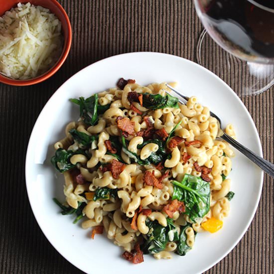 Pasta with Pecorino and Bacon