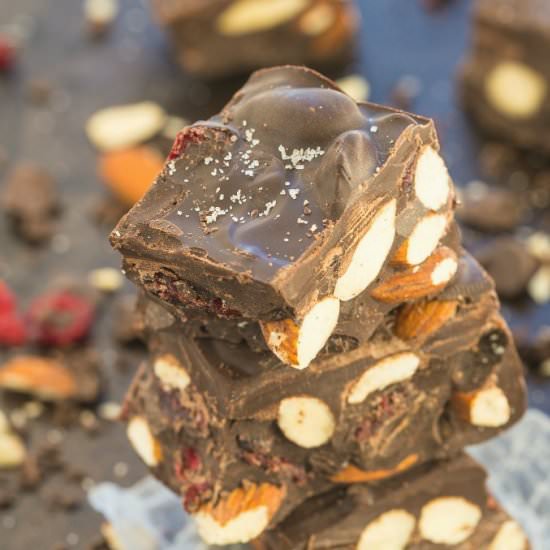 Healthy Sugar Free Rocky Road