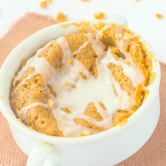 1 Minute Carrot Cake