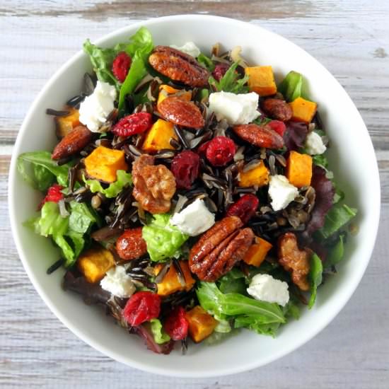 Wild Rice and Sweet Potato Salad