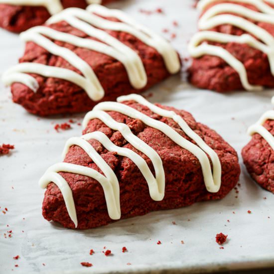 Red Velvet Scones