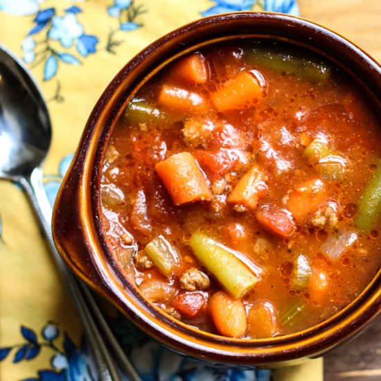 Hamburger Soup Recipe