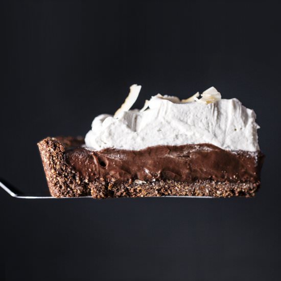 Chocolate Coconut Cream Pie