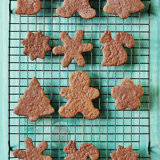 Vegan Gingerbread Cookies