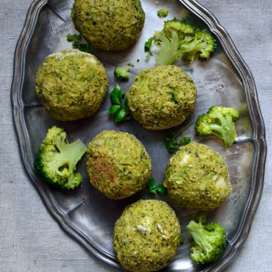 Baked Broccoli Bites