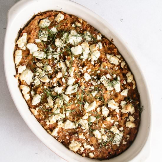 Roasted Red Pepper Fennel Dip