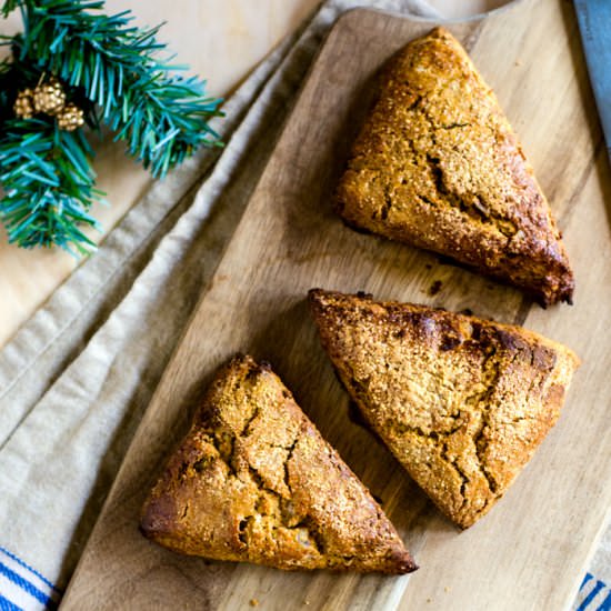 Gingerbread Scones