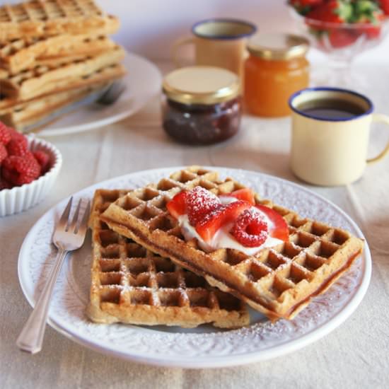 Guilt-Free Waffles
