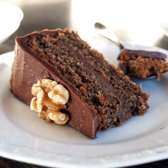 Decadent Walnut Cake