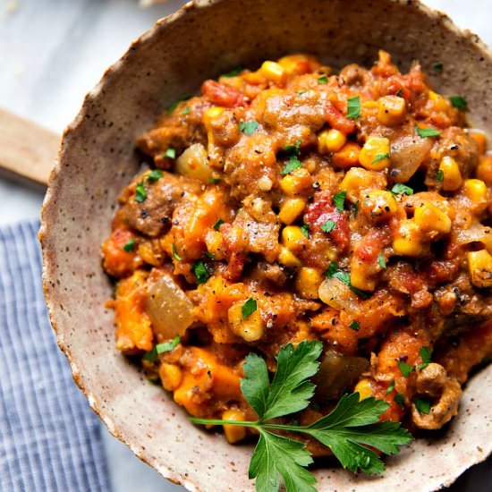 Crockpot Sweet Potato Stew